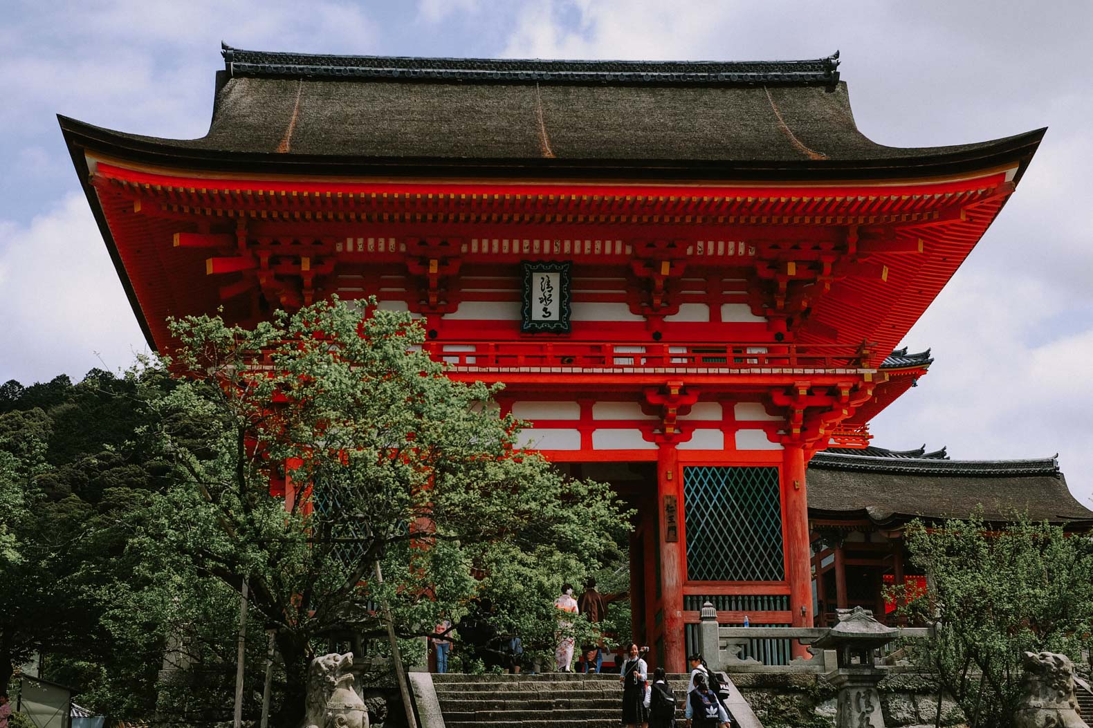 Kyomizu-dera在京都